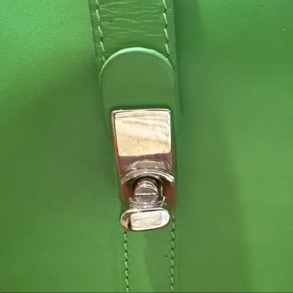 Green Leather Women's Bag